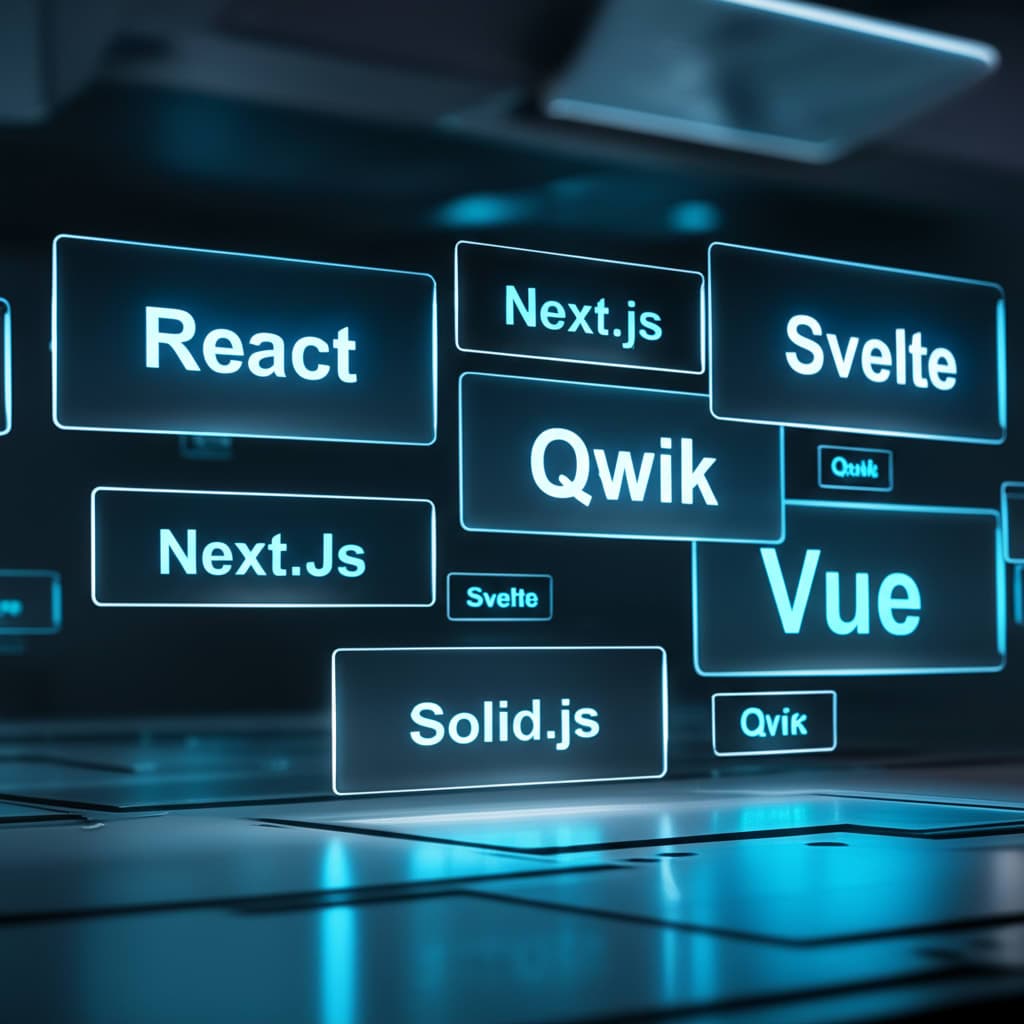 Top Front-End Frameworks for 2025: The Future of Modern Web Development